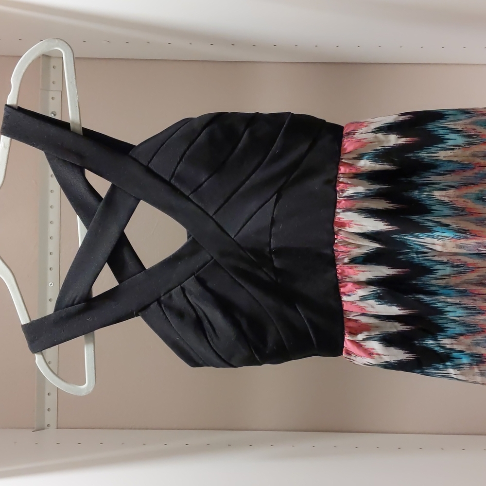Chevron Maxi Dress